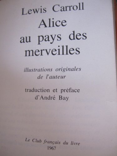 Lewis carroll alice 3